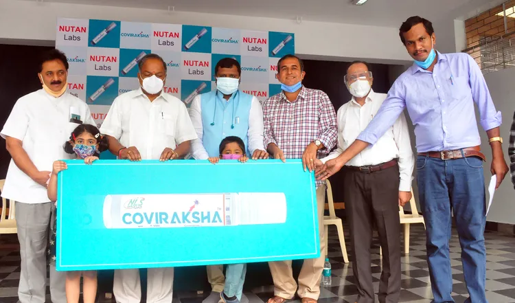 NUTAN LABS - COVIRAKSHA LAUNCH